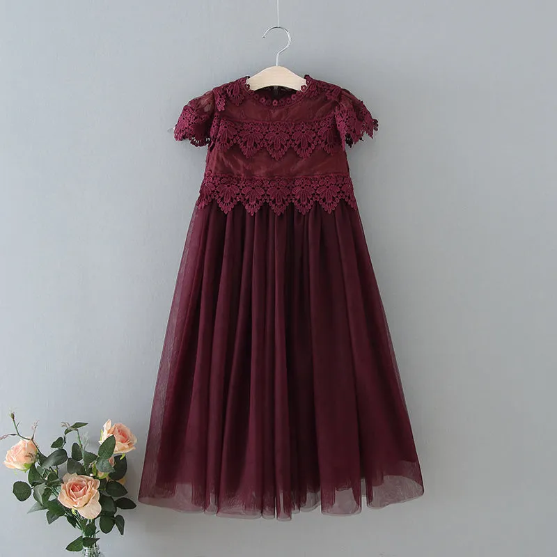 The Sienna Dress - Wine