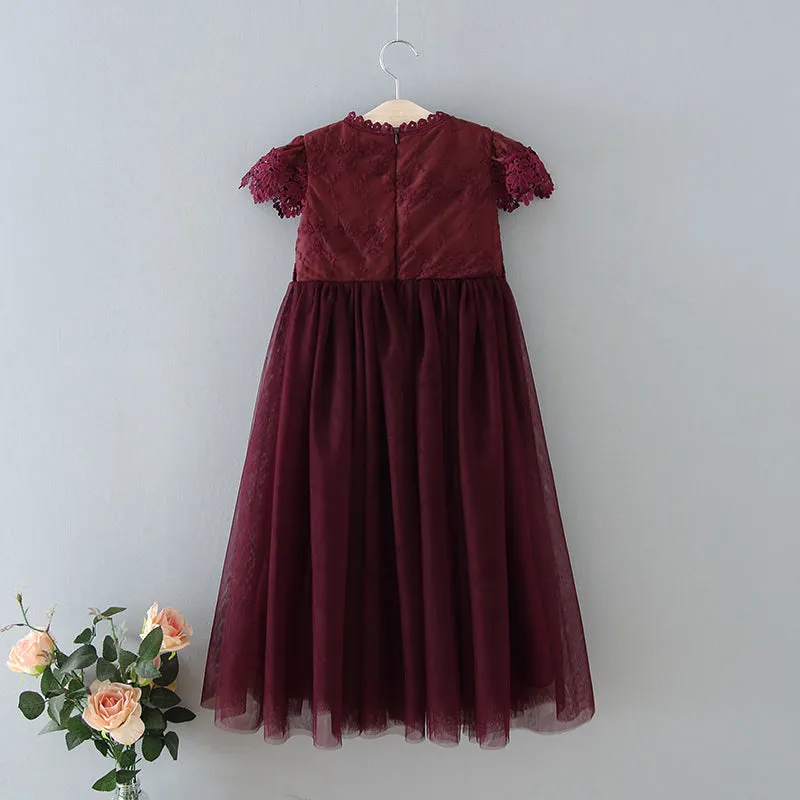 The Sienna Dress - Wine