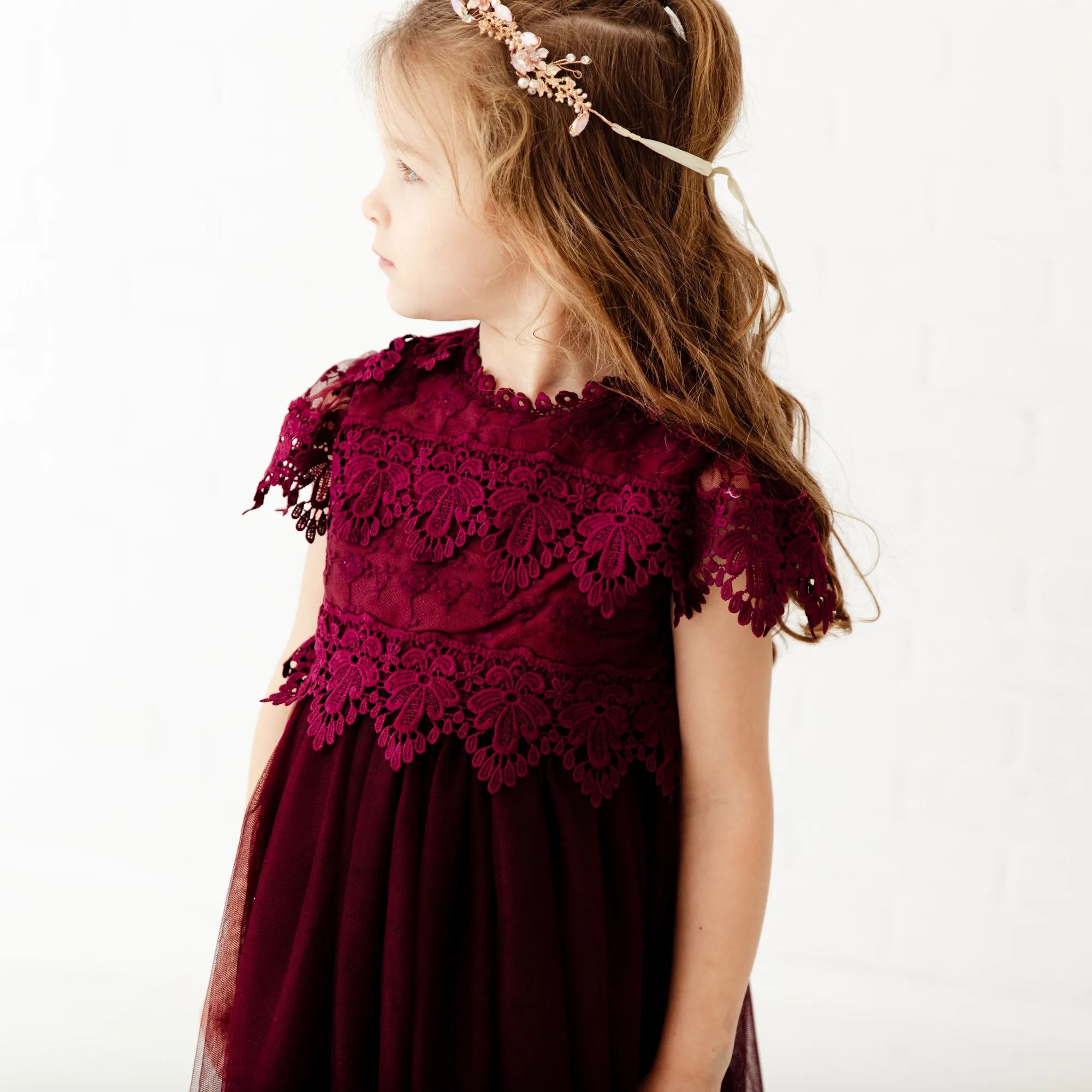 The Sienna Dress - Wine