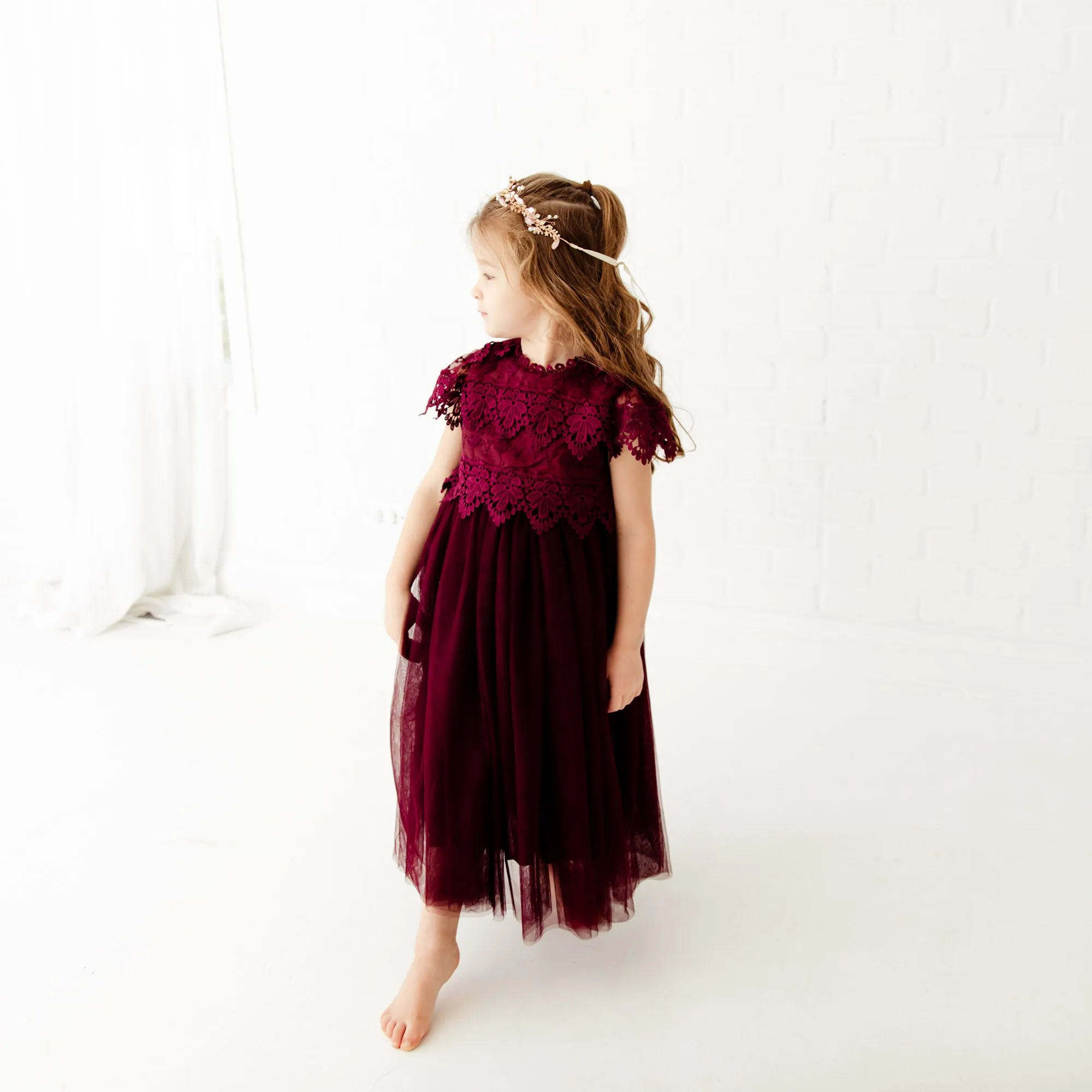 The Sienna Dress - Wine