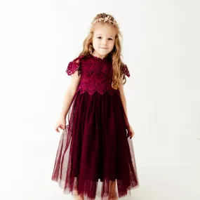 The Sienna Dress - Wine