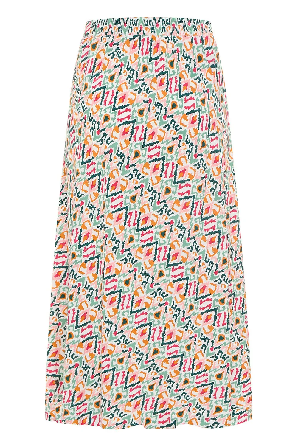 Tranquillo Ikat EcoVero Midi Skirt