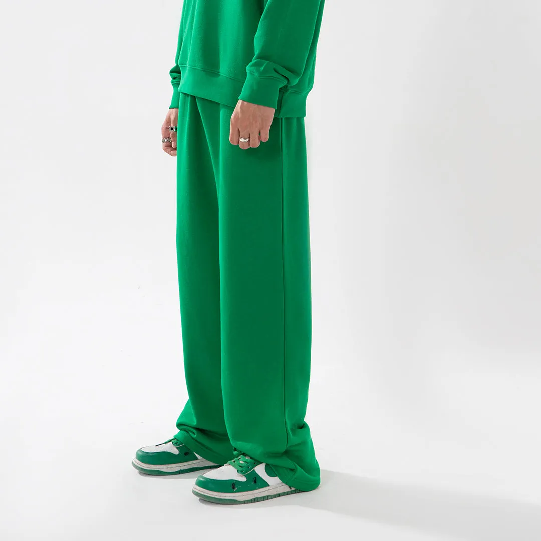 Wide Leg Trouser Unisex Green