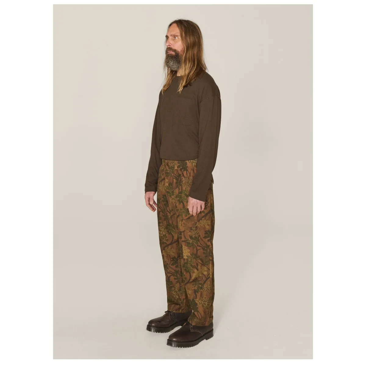 YMC Military Trousers brown multi